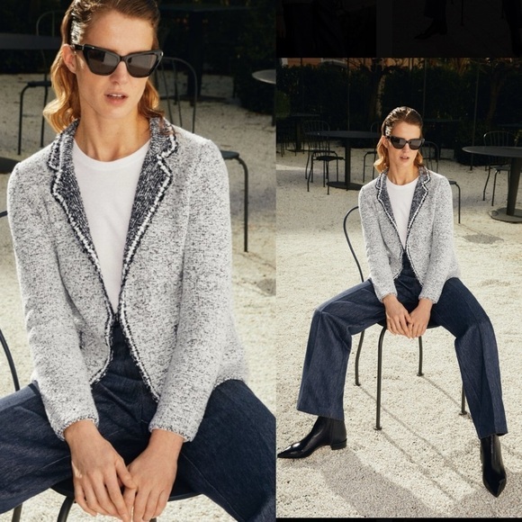 Amina Rubinacci Italy Cashmere Wool Blazer Jacket - Picture 7 of 13